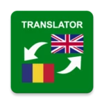 romanian - english translator android application logo